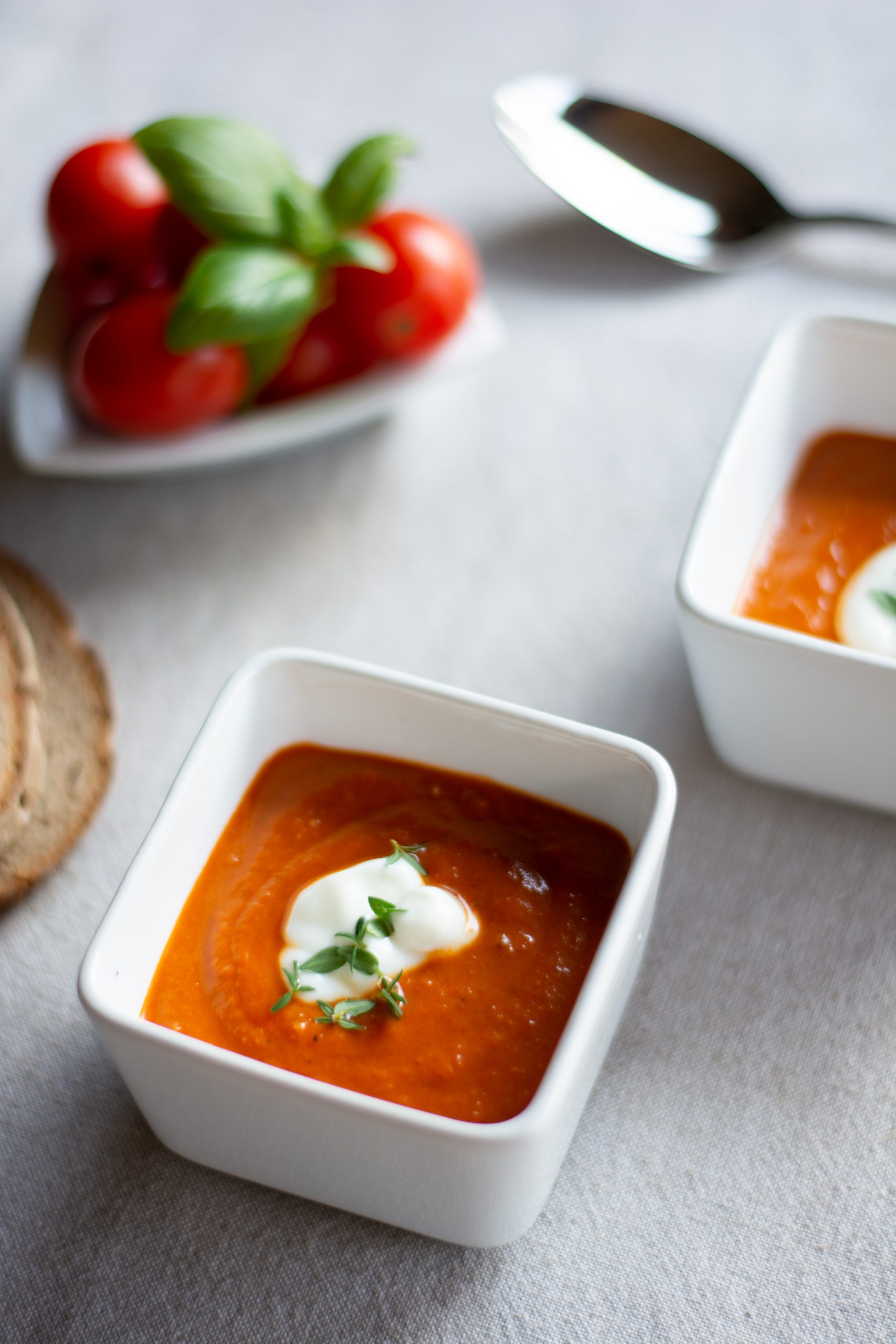 Spicy Roasted Tomato Soup