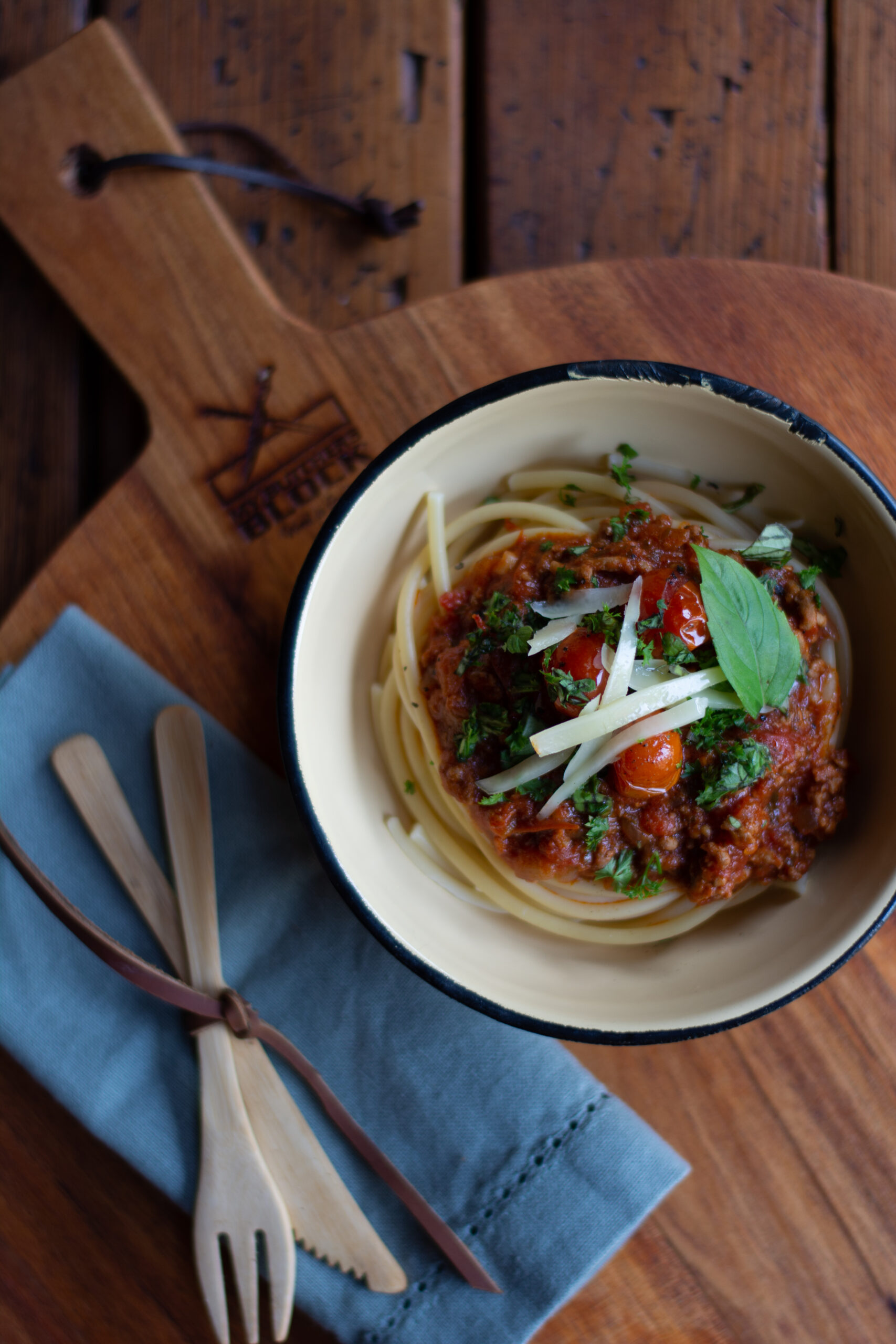 Slow-Cooked Spaghetti Bolognese