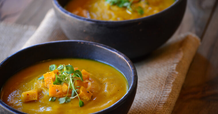 Roasted Butternut and Chinese Five-Spice Soup