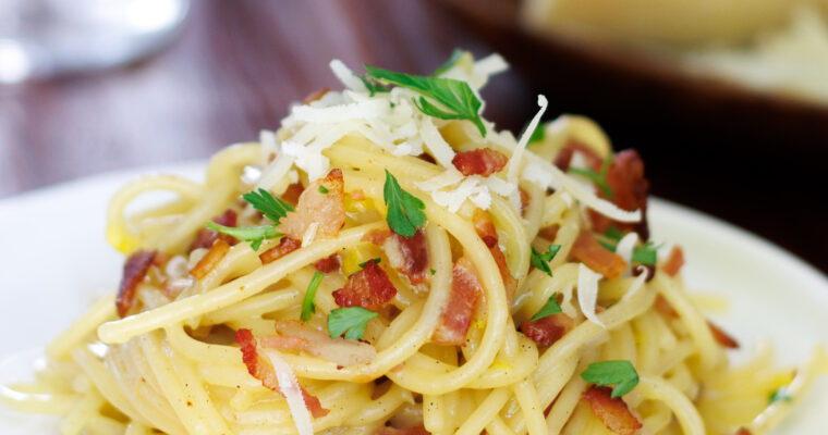 Roman Spaghetti Carbonara