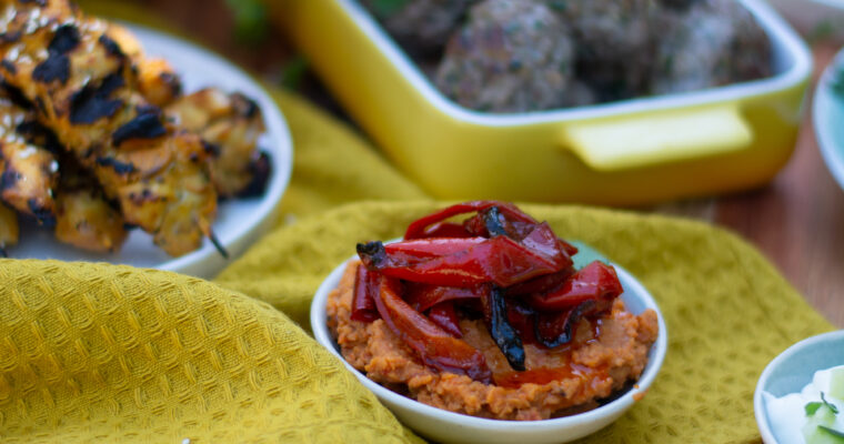 Roasted Red Pepper Humus