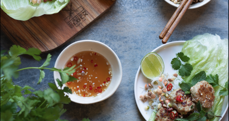 Vietnamese Ban Cha with Nuoc Cham